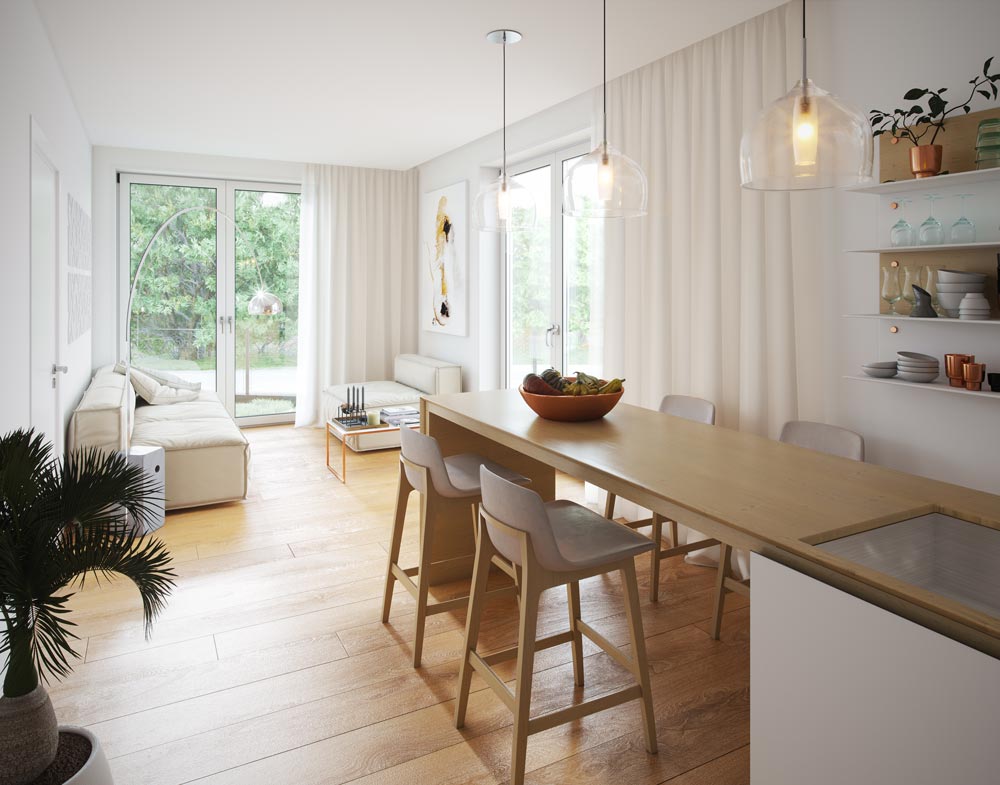 3D Visualisierungen Immobilien Renderings, Exterieur, Gebäude, Agentur image-26