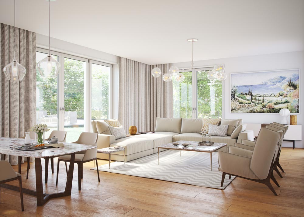 3D Visualisierungen Immobilien Renderings, Exterieur, Gebäude, Agentur image-28